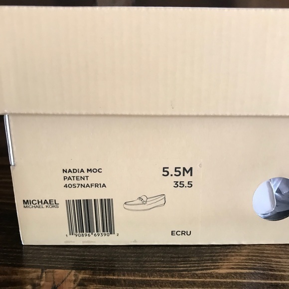 NWB Michael Kors Tan Leather Slip Ons 5.5 - Picture 6 of 6